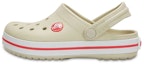 Buy (JR) 크록스 크록밴드 클로그 베이지/레드 (Keurokseu Keurokbaendeu Keulrogeu Beige/Redeu) 204537-1AS