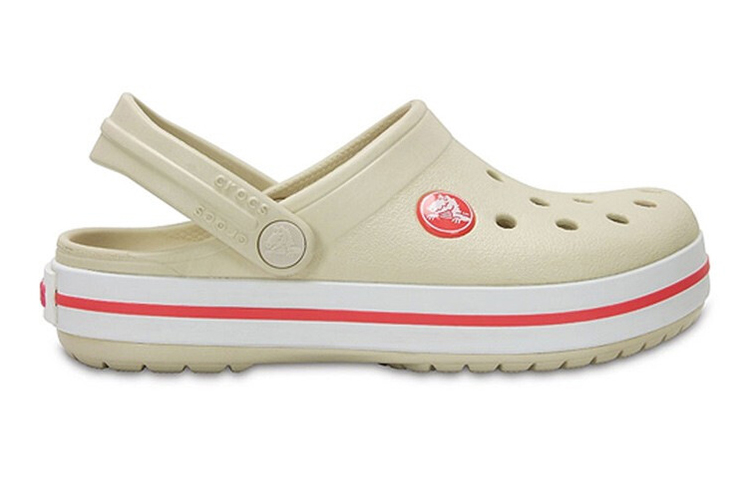 Order (Youth) Crocs Crocband Clogs 'Beige Red' 204537-1AS