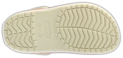 Details for 大童 Crocs 卡駱馳 小克駱格 輕便耐磨 洞洞運動涼鞋 黃灰色
