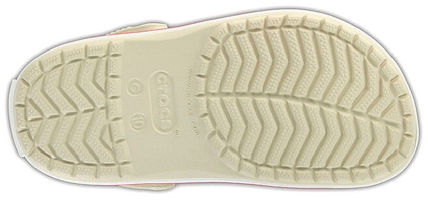 (Youth) Crocs Crocband Clogs 'Beige Red' 204537-1AS Details for (Youth) Crocs Crocband Clogs 'Beige Red' 204537-1AS