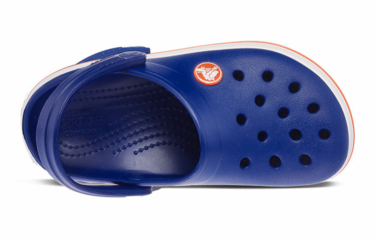 Shop (Youth) Crocs Crocband Clogs 'Blue White' 204537-405