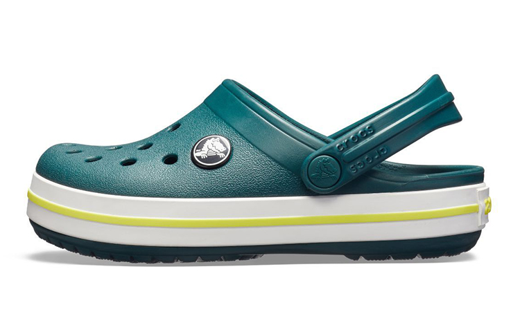 (Youth) Crocs Crocband Clogs 'Green White' 204537-375