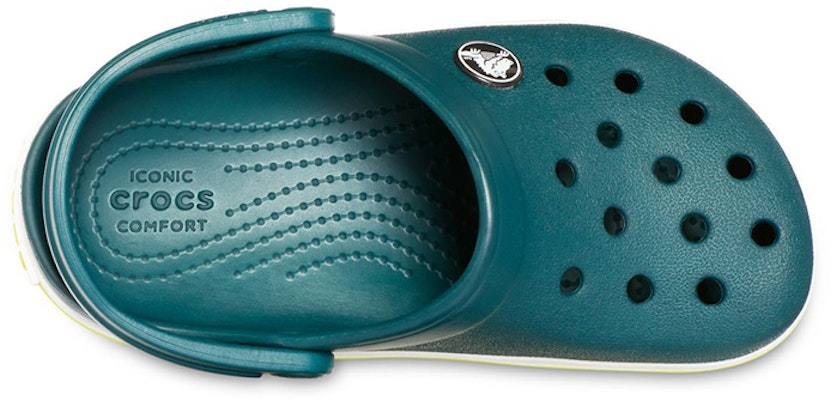 (Youth) Crocs Crocband Clogs 'Green White' 204537-375 Lookbook (Youth) Crocs Crocband Clogs 'Green White' 204537-375