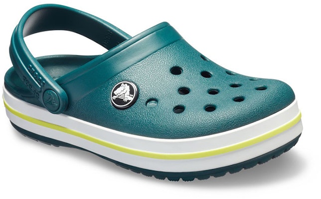 (Youth) Crocs Crocband Clogs 'Green White' 204537-375 Shop (Youth) Crocs Crocband Clogs 'Green White' 204537-375