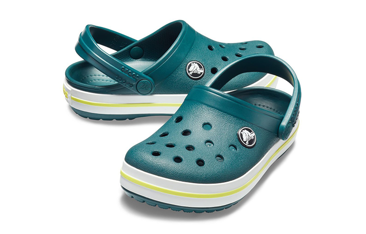 Purchase (Youth) Crocs Crocband Clogs 'Green White' 204537-375