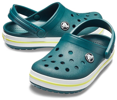 (Youth) Crocs Crocband Clogs 'Green White' 204537-375 Purchase (Youth) Crocs Crocband Clogs 'Green White' 204537-375