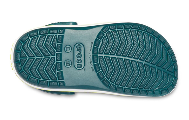 Cheap (Youth) Crocs Crocband Clogs 'Green White' 204537-375
