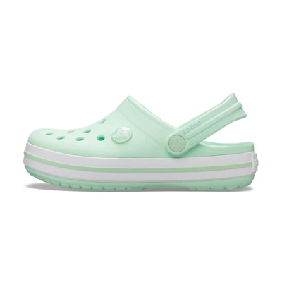 (Youth) Crocs Crocband Clogs 'Mint Green White'
