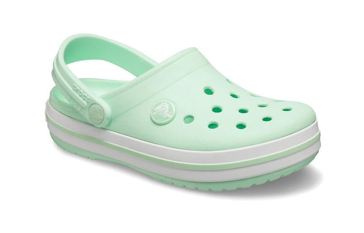 Lookbook (Youth) Crocs Crocband Clogs 'Mint Green White' 204537-3TI