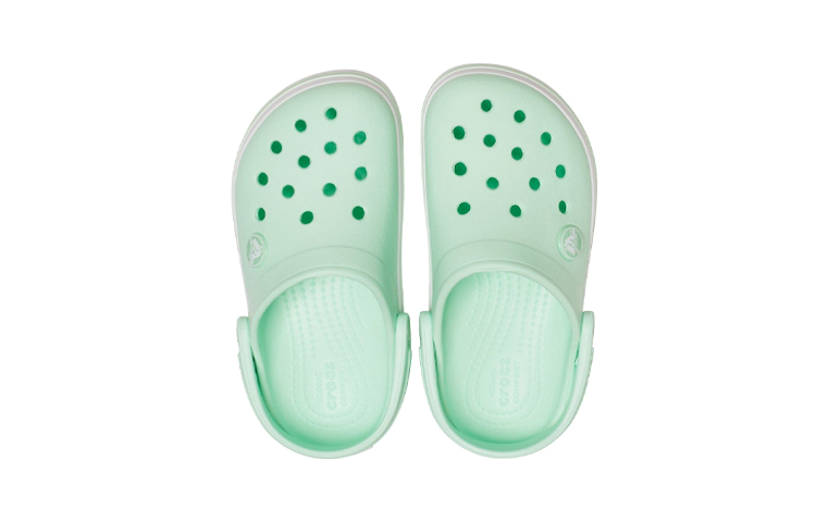 Purchase (Youth) Crocs Crocband Clogs 'Mint Green White' 204537-3TI