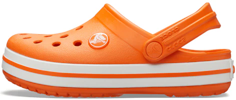 (Youth) Crocs Crocband Clogs 'Orange White' 204537-810 (Youth) Crocs Crocband Clogs 'Orange White' 204537-810