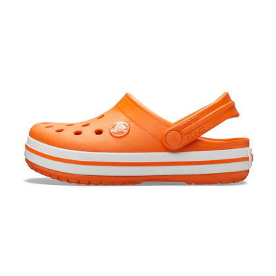 (Youth) Crocs Crocband Clogs 'Orange White'