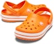 Shop (Youth) Crocs Crocband Clogs 'Orange White' 204537-810