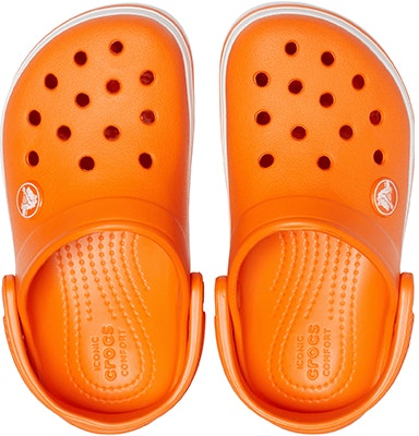 (Youth) Crocs Crocband Clogs 'Orange White' 204537-810 Purchase (Youth) Crocs Crocband Clogs 'Orange White' 204537-810