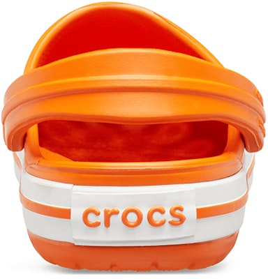 (Youth) Crocs Crocband Clogs 'Orange White' 204537-810 Details for (Youth) Crocs Crocband Clogs 'Orange White' 204537-810