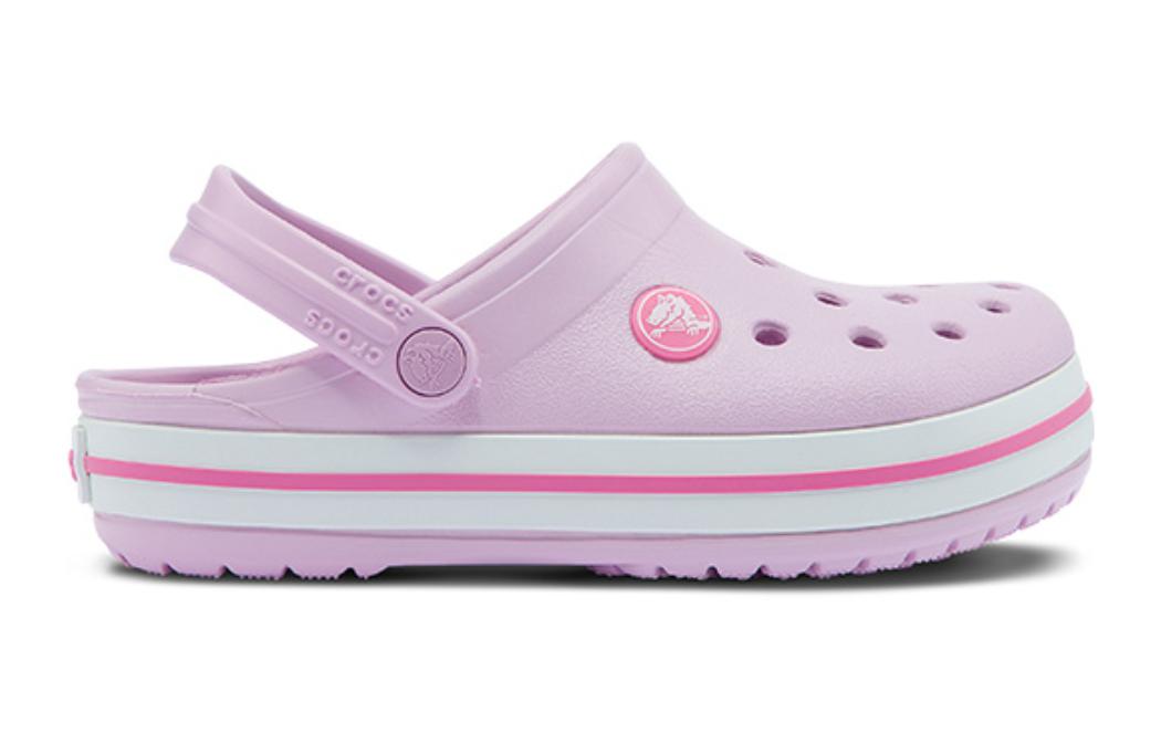 Order (Youth) Crocs Crocband Clogs 'Pink White' 207005-6GD
