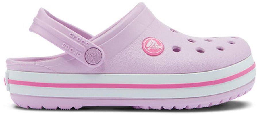 (JR) Clog Crocs Crocband 'Merah Jambu Putih' 207005-6GD Order (JR) Clog Crocs Crocband 'Merah Jambu Putih' 207005-6GD