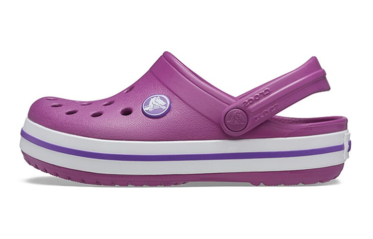 (Youth) Crocs Crocband Clogs 'Purple White' 204537-54R