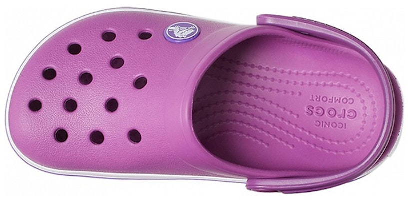 (Youth) Crocs Crocband Clogs 'Purple White' 204537-54R Lookbook (Youth) Crocs Crocband Clogs 'Purple White' 204537-54R