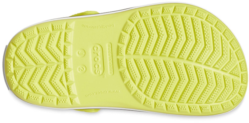兒童 Crocs卡駱馳 Crocband 休閒洞洞涼鞋 草綠 Sizing 兒童 Crocs卡駱馳 Crocband 休閒洞洞涼鞋 草綠