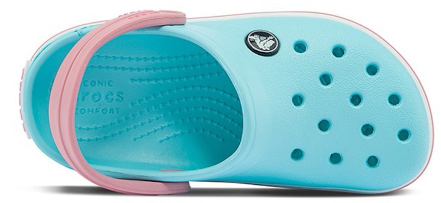 (Youth) Crocs Crocband Clogs K 'Blue White' 207006-4S3 Lookbook (Youth) Crocs Crocband Clogs K 'Blue White' 207006-4S3