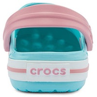 (JR) 크록스 크록밴드 클로그 키즈 블루 화이트 207006-4S3 Details for (JR) 크록스 크록밴드 클로그 키즈 블루 화이트 207006-4S3