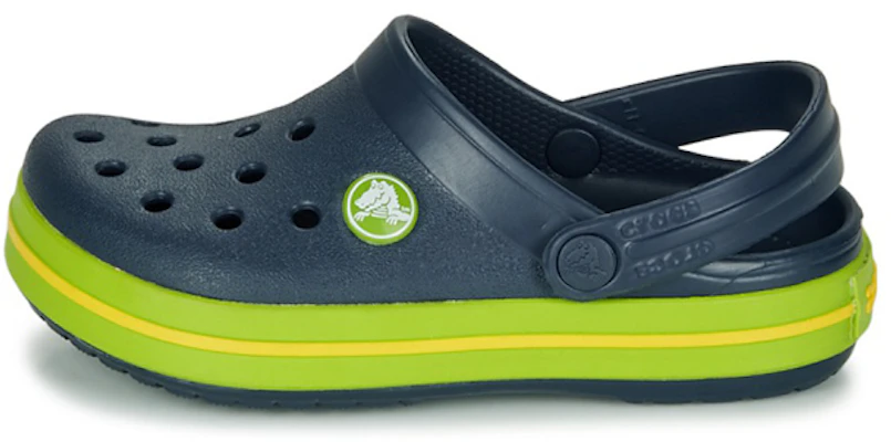 (JR) Crocs Crocband Detil Cutout Sepatu Clogs 'Navy Green' 204537-4K6 Buy (JR) Crocs Crocband Detil Cutout Sepatu Clogs 'Navy Green' 204537-4K6