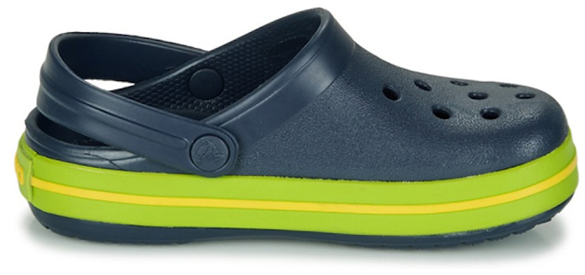 (JR) Crocs Crocband Detil Cutout Sepatu Clogs 'Navy Green' 204537-4K6 Order (JR) Crocs Crocband Detil Cutout Sepatu Clogs 'Navy Green' 204537-4K6