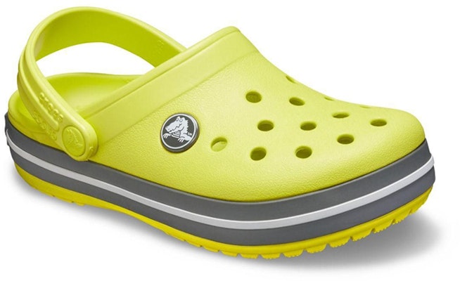 (JR) Crocs Crocband Cutout Detail Sepatu Sandal Bulat 'Kuning Abu-abu' 204537-7H1 Lookbook (JR) Crocs Crocband Cutout Detail Sepatu Sandal Bulat 'Kuning Abu-abu' 204537-7H1