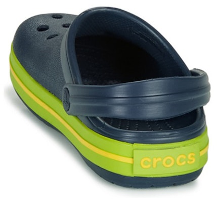 (JR) Crocs Crocband Detil Cutout Sepatu Clogs 'Navy Green' 204537-4K6 Purchase (JR) Crocs Crocband Detil Cutout Sepatu Clogs 'Navy Green' 204537-4K6