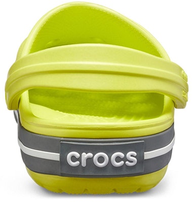 (JR) Crocs Crocband Cutout Detail Sepatu Sandal Bulat 'Kuning Abu-abu' 204537-7H1 Details for (JR) Crocs Crocband Cutout Detail Sepatu Sandal Bulat 'Kuning Abu-abu' 204537-7H1