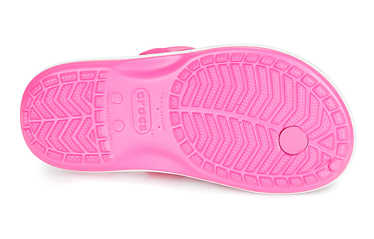Sizing (Youth) Crocs Crocband Flip-Flops 'Electric Pink' 205777-6QQ