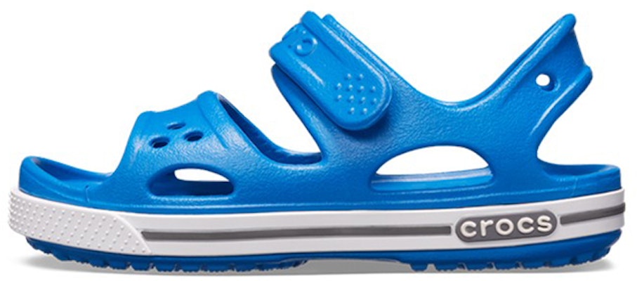 (JR) Sandal Crocs Crocband II 'Biru Putih' 14854-4JN Buy (JR) Sandal Crocs Crocband II 'Biru Putih' 14854-4JN