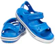 Shop (Youth) Crocs Crocband II Sandals 'Blue White' 14854-4JN