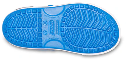 Sizing 兒童 Crocs 卡駱班 平底涼鞋 藍色