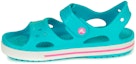 Buy (JR) Crocs Crocband II Sandal 'Digital Aqua' 14854-4SL