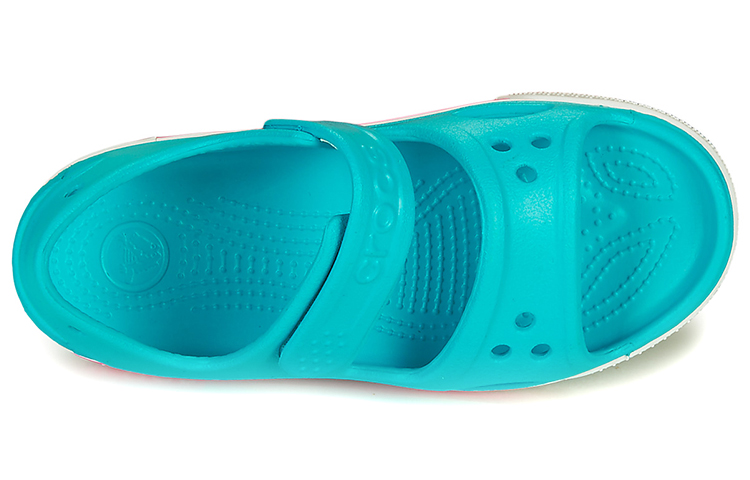Lookbook (Youth) Crocs Crocband II Sandals 'Digital Aqua' 14854-4SL