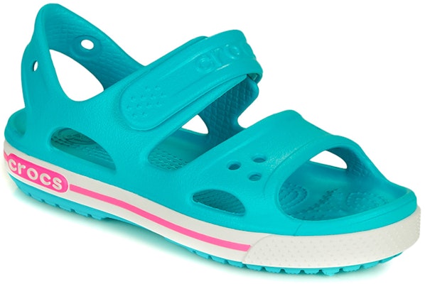 (JR) Crocs Crocband II Sandal 'Digital Aqua' untuk Pria/Wanita 14854-4SL Shop (JR) Crocs Crocband II Sandal 'Digital Aqua' untuk Pria/Wanita 14854-4SL