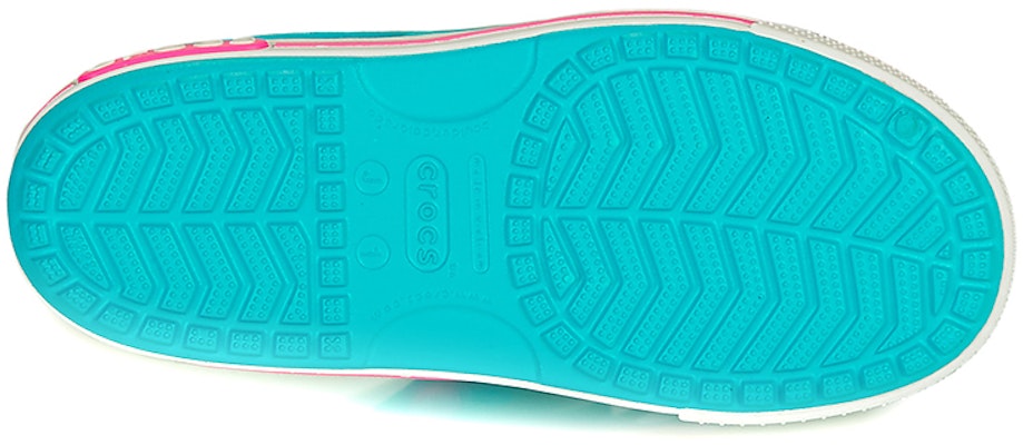 (JR) Crocs Crocband II Sandal 'Digital Aqua' untuk Pria/Wanita 14854-4SL Sizing (JR) Crocs Crocband II Sandal 'Digital Aqua' untuk Pria/Wanita 14854-4SL