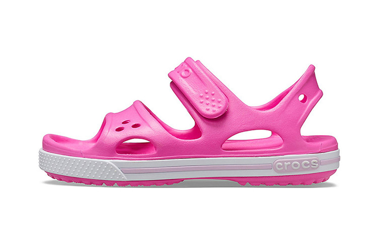 (Youth) Crocs Crocband II Sandals 'Pink White' 14854-6QQ