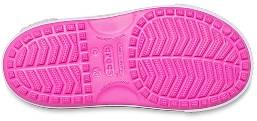 (Youth) Crocs Crocband II Sandals 'Pink White' 14854-6QQ Sizing (Youth) Crocs Crocband II Sandals 'Pink White' 14854-6QQ