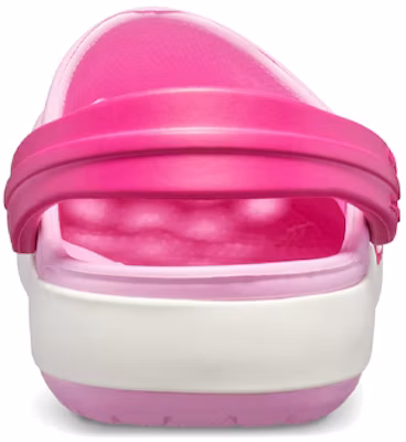 (JR) Crocs Crocband Logo Clogs ''Rosa Weiß'' 205533-6I2 Details for (JR) Crocs Crocband Logo Clogs ''Rosa Weiß'' 205533-6I2