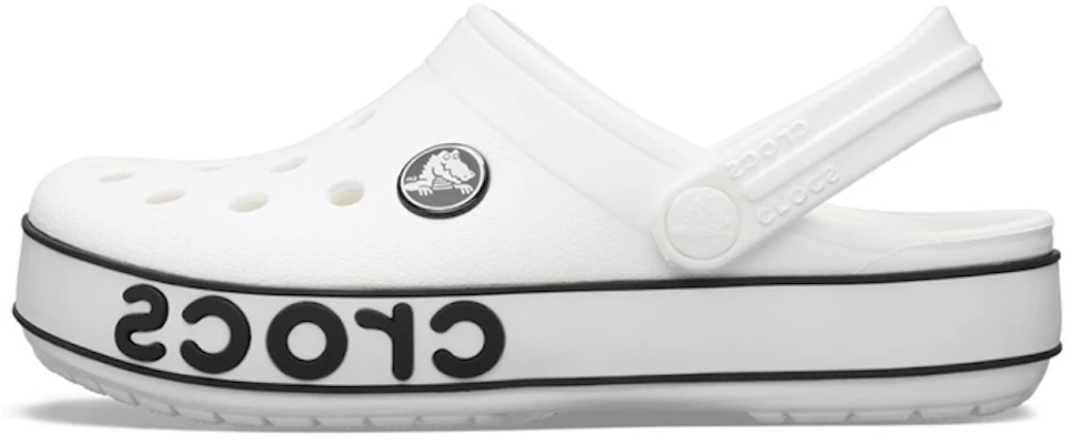 (JR) Crocs Crocband Logo Clogs ''Weiß Schwarz'' 206022-103 Buy (JR) Crocs Crocband Logo Clogs ''Weiß Schwarz'' 206022-103