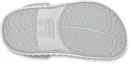 Sizing (JR) Crocs Crocband Logo Mania Clogs ''Grau Silber'' 205992-00J