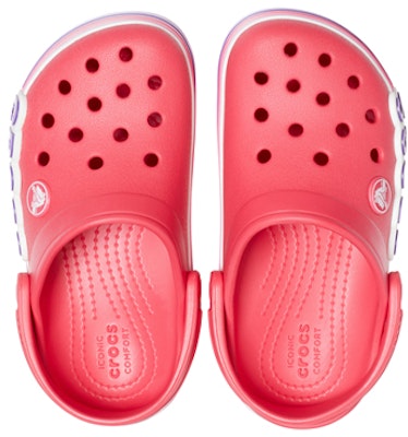 (JR) Crocs Crocband 标志条纹拖鞋 '红白色' 206345-611 Purchase (JR) Crocs Crocband 标志条纹拖鞋 '红白色' 206345-611