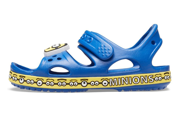 (Youth) Crocs Crocband Minion Sandals 'Blue Yellow' 206173-4GX