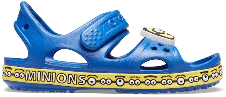 (Youth) Crocs Crocband Minion Sandals 'Blue Yellow' 206173-4GX Order (Youth) Crocs Crocband Minion Sandals 'Blue Yellow' 206173-4GX