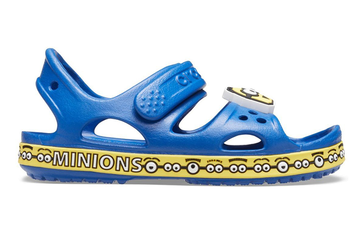 Order (Youth) Crocs Crocband Minion Sandals 'Blue Yellow' 206173-4GX