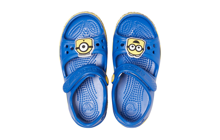 Purchase (Youth) Crocs Crocband Minion Sandals 'Blue Yellow' 206173-4GX