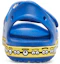 Details for (Youth) Crocs Crocband Minion Sandals 'Blue Yellow' 206173-4GX